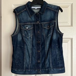 Express Denim Vest - Blue